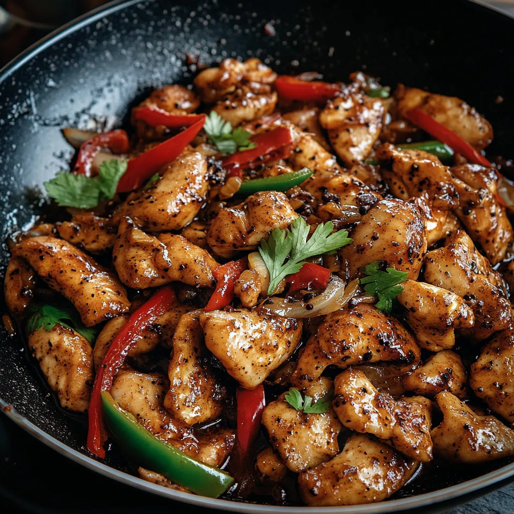 Black Pepper Chicken