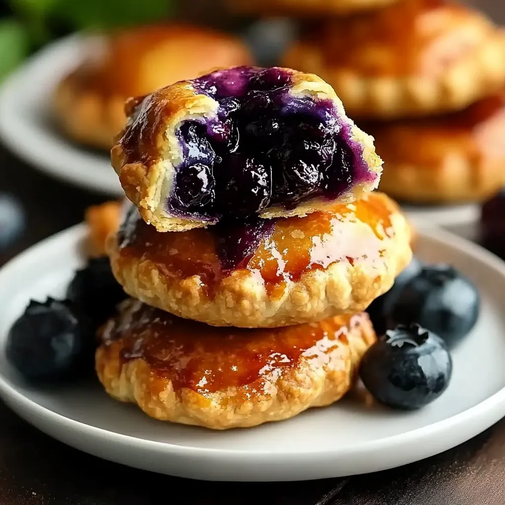Blueberry Pie Bombs
