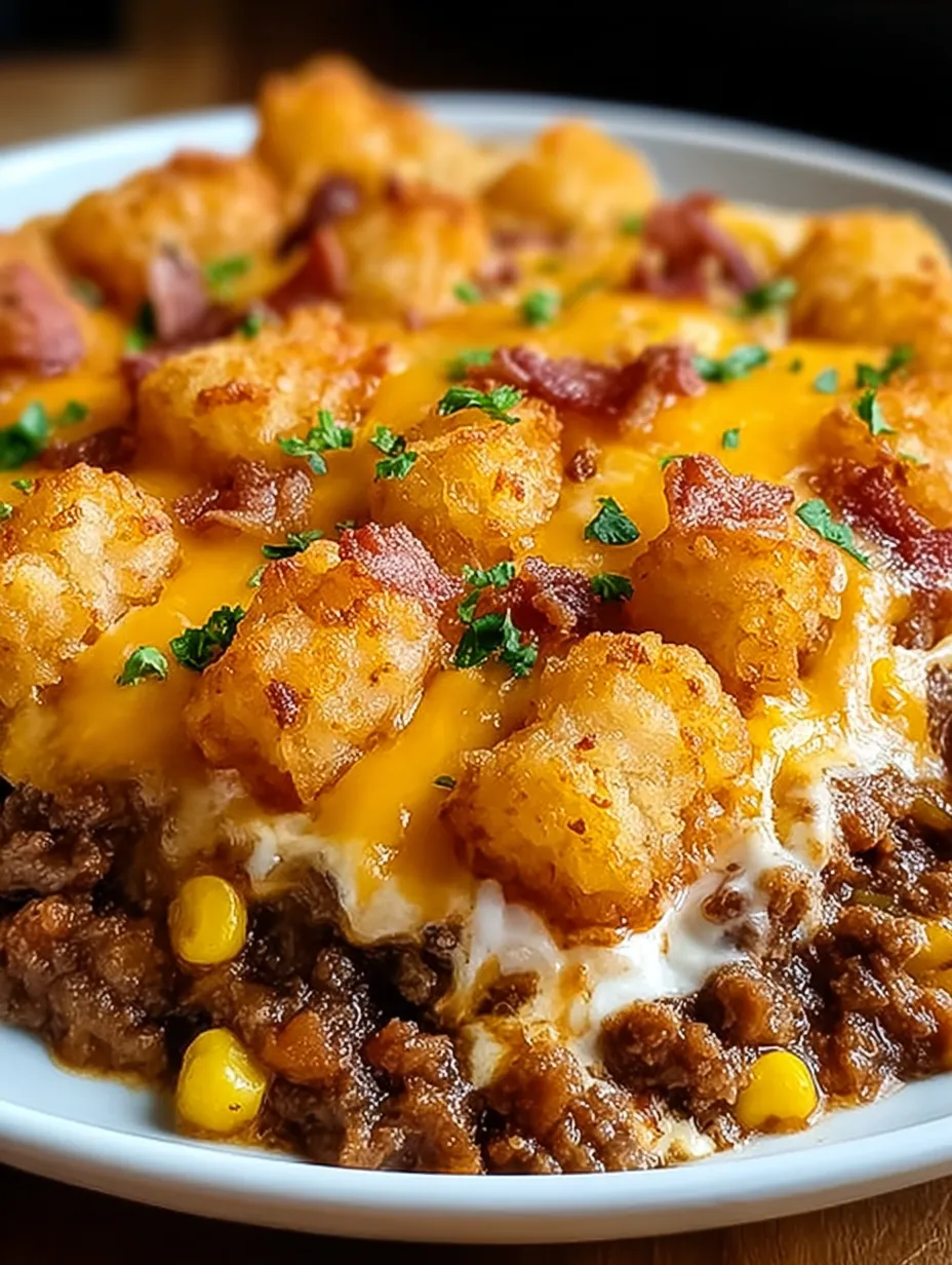 Gratin Cowboy Tater Tots