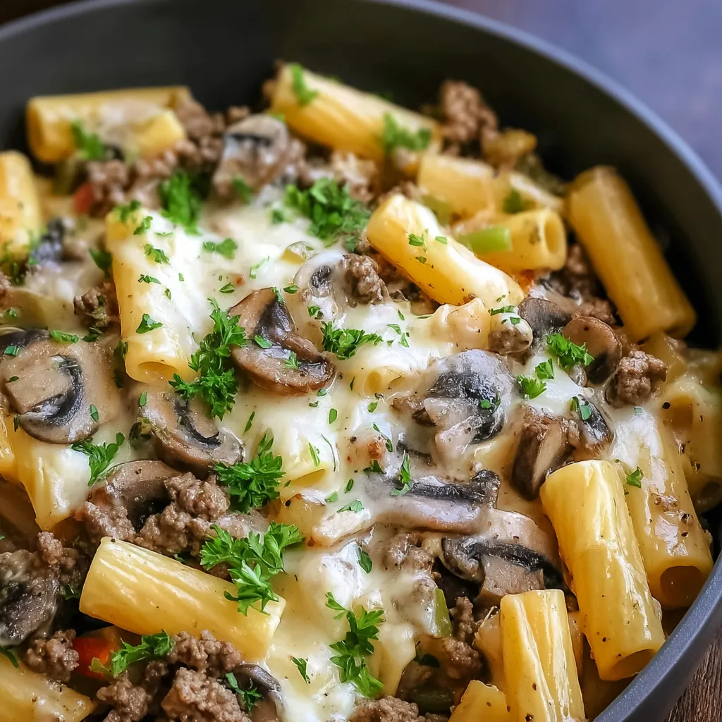 Pates Philly Fromage Boeuf